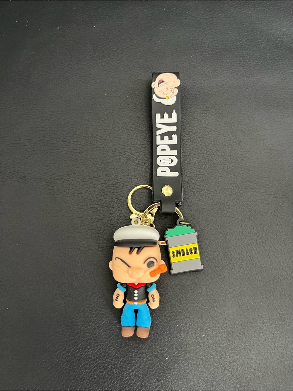 Keychain - Marvel, Popeye & Demon Slayer Keychains/Bag charms Trio